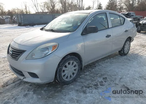 2012 Nissan Versa 1.6 S из США, поврежденный, VIN 3N1CN7AP8CL943119